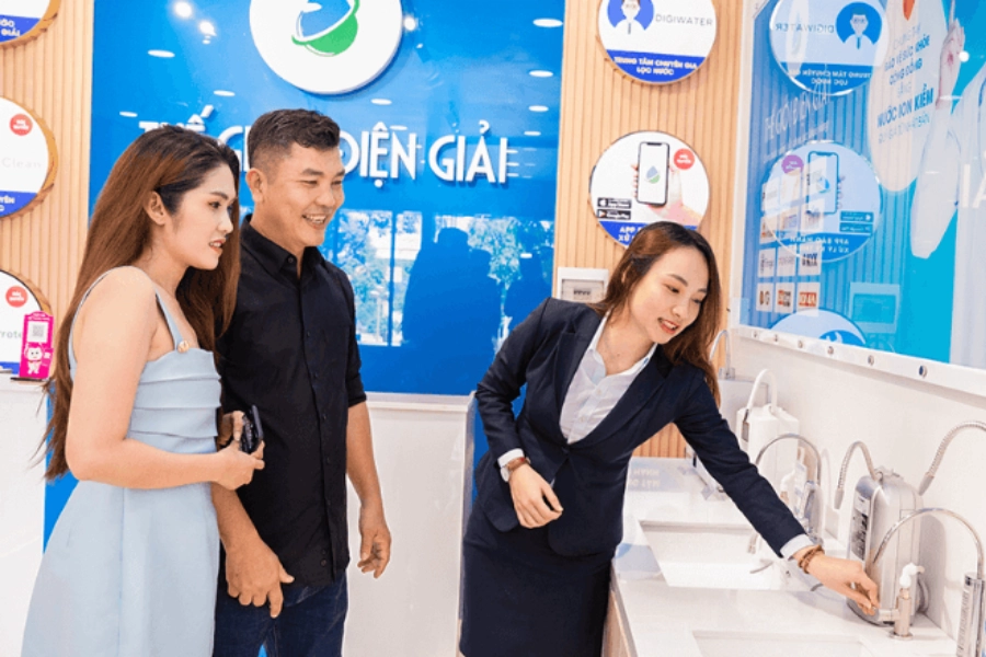 Hình ảnh hệ thống showroom và đại lý toàn quốc của thế giới lọc tổng17