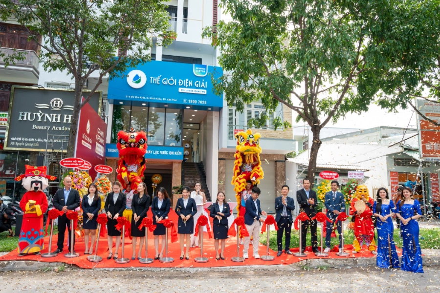 Hình ảnh hệ thống showroom và đại lý toàn quốc của thế giới lọc tổngCần Thơ