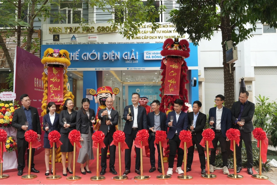 Hình ảnh hệ thống showroom và đại lý toàn quốc của thế giới lọc tổngHà Đông - Hà Nội