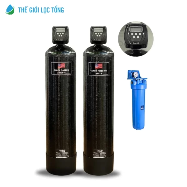 Hệ thống lọc nước đầu nguồn Clack 1354 CI-02 Media