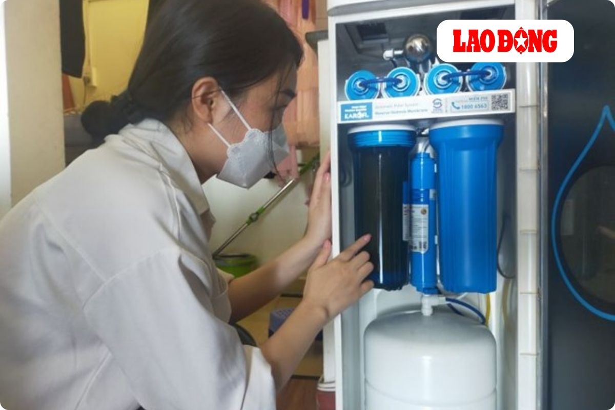 Báo Lao Động đưa tin: “Hàng trăm cư dân ở TPHCM khổ sở vì nước sinh hoạt bị ô nhiễm”