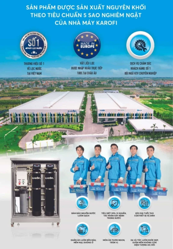 thuong hieu karofi viet nam 3 Hệ thống lọc nước đầu nguồn Karofi KST-79 Thế Giới Lọc Tổng