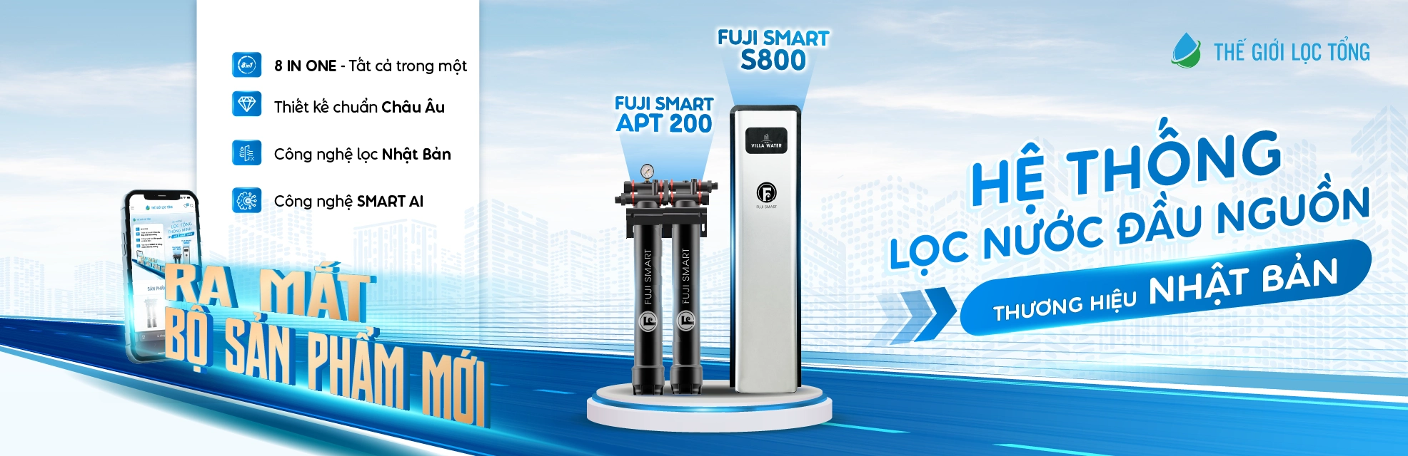 SOF-2025-00152- Ra mắt series hệ thống lọc nước đầu nguồn Fuji Smart 2