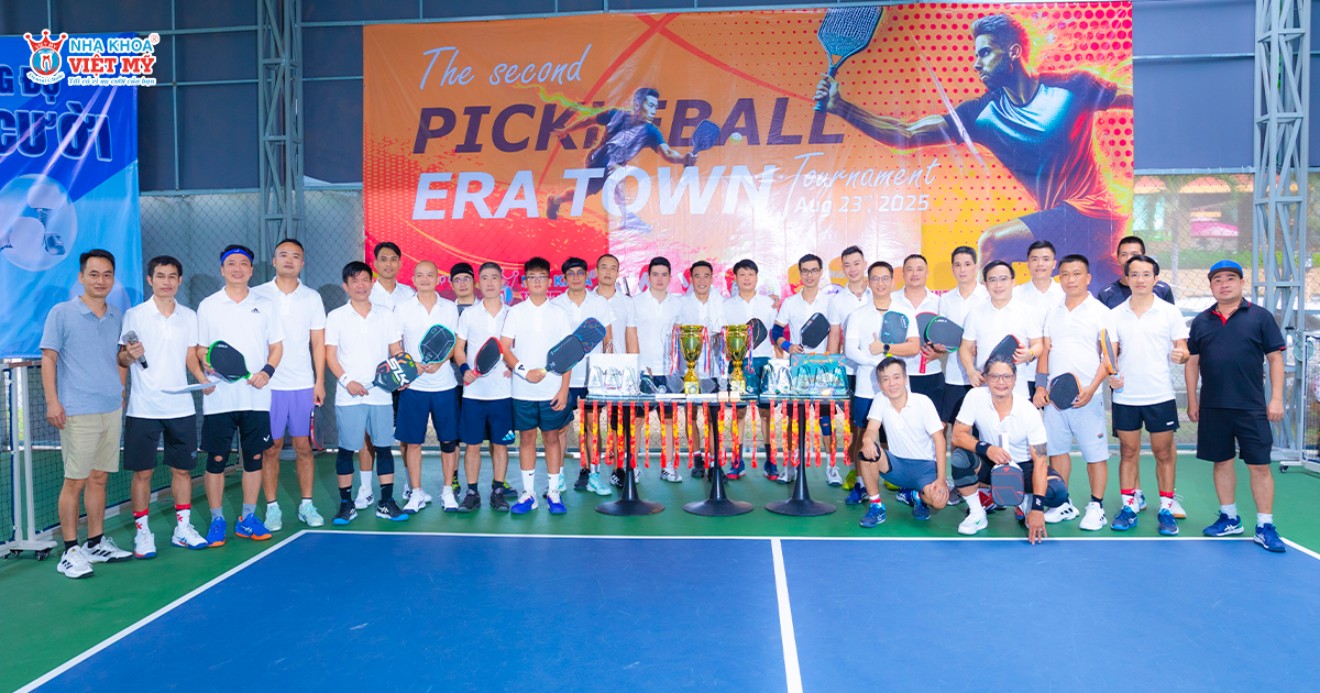 Nha khoa Việt Mỹ vinh dự đồng hành và trở thành nhà tài trợ chính cho Giải Pickleball mở rộng lần thứ II
