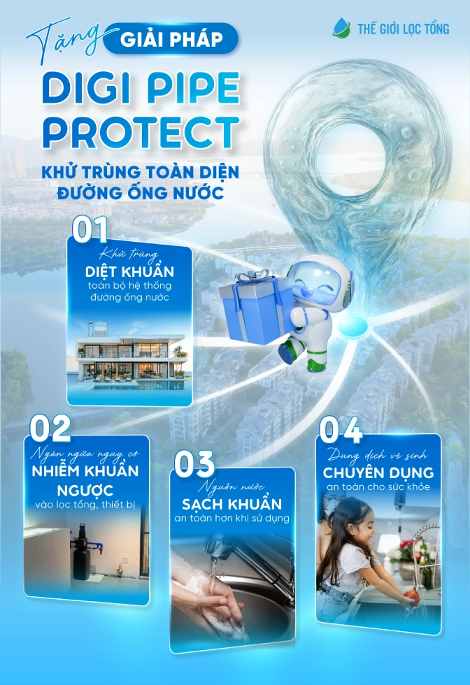 Dịch vụ khử trùng đường ống nước